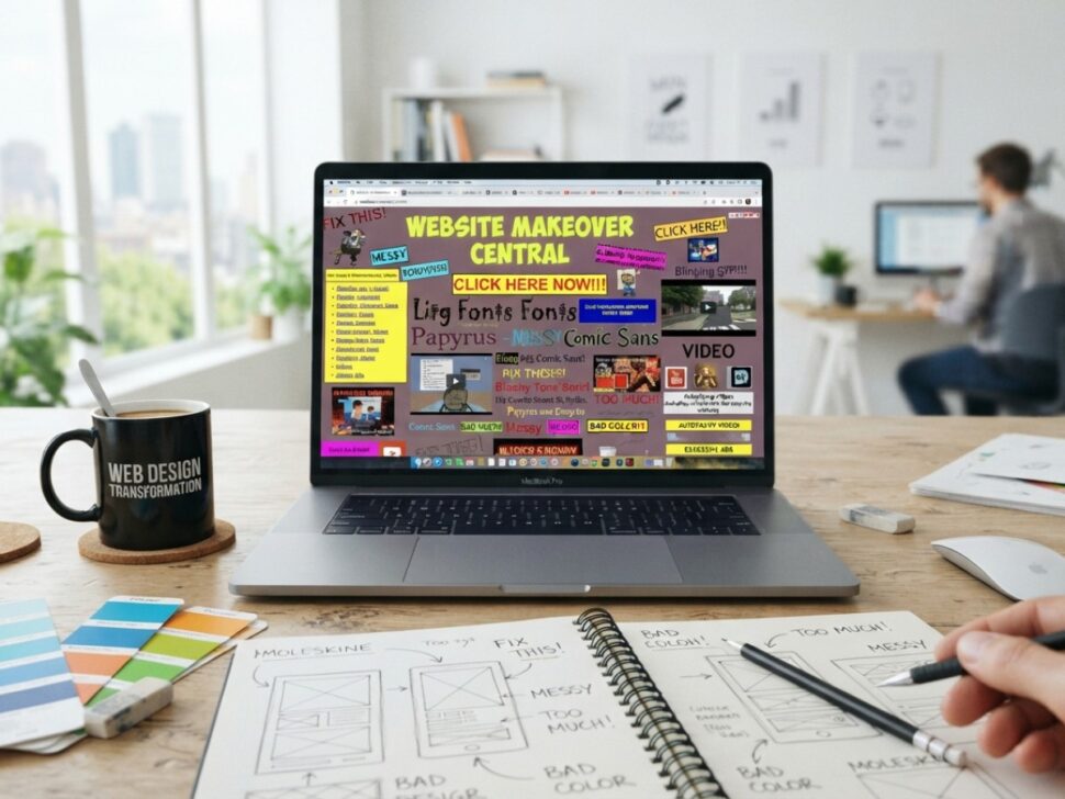 7 designových chyb, které ničí vaše webové stránky (a jak je opravit)